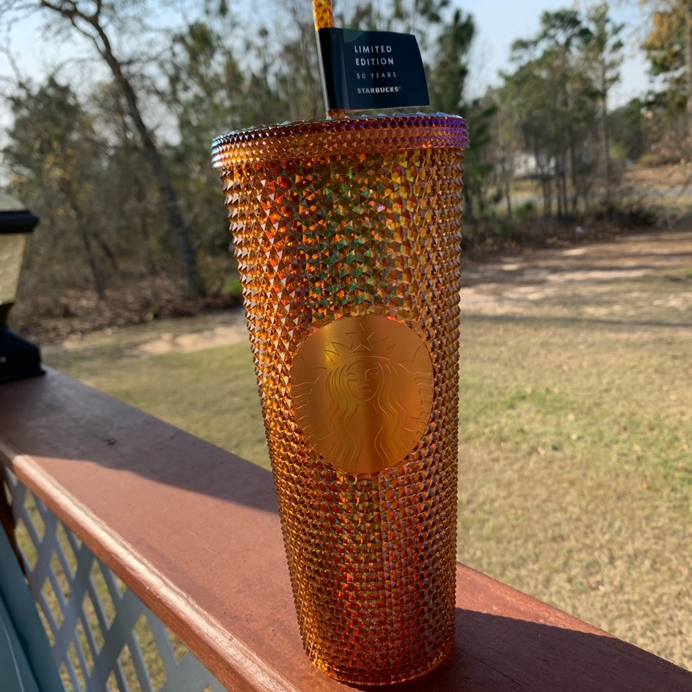 Limited edition 50 years Starbucks studded tumbler